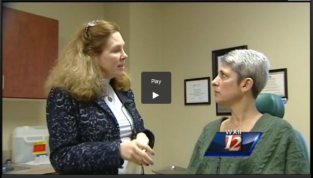 Dr. Chris explains how Injections can help those with TMJ on WXII Channel 12 News